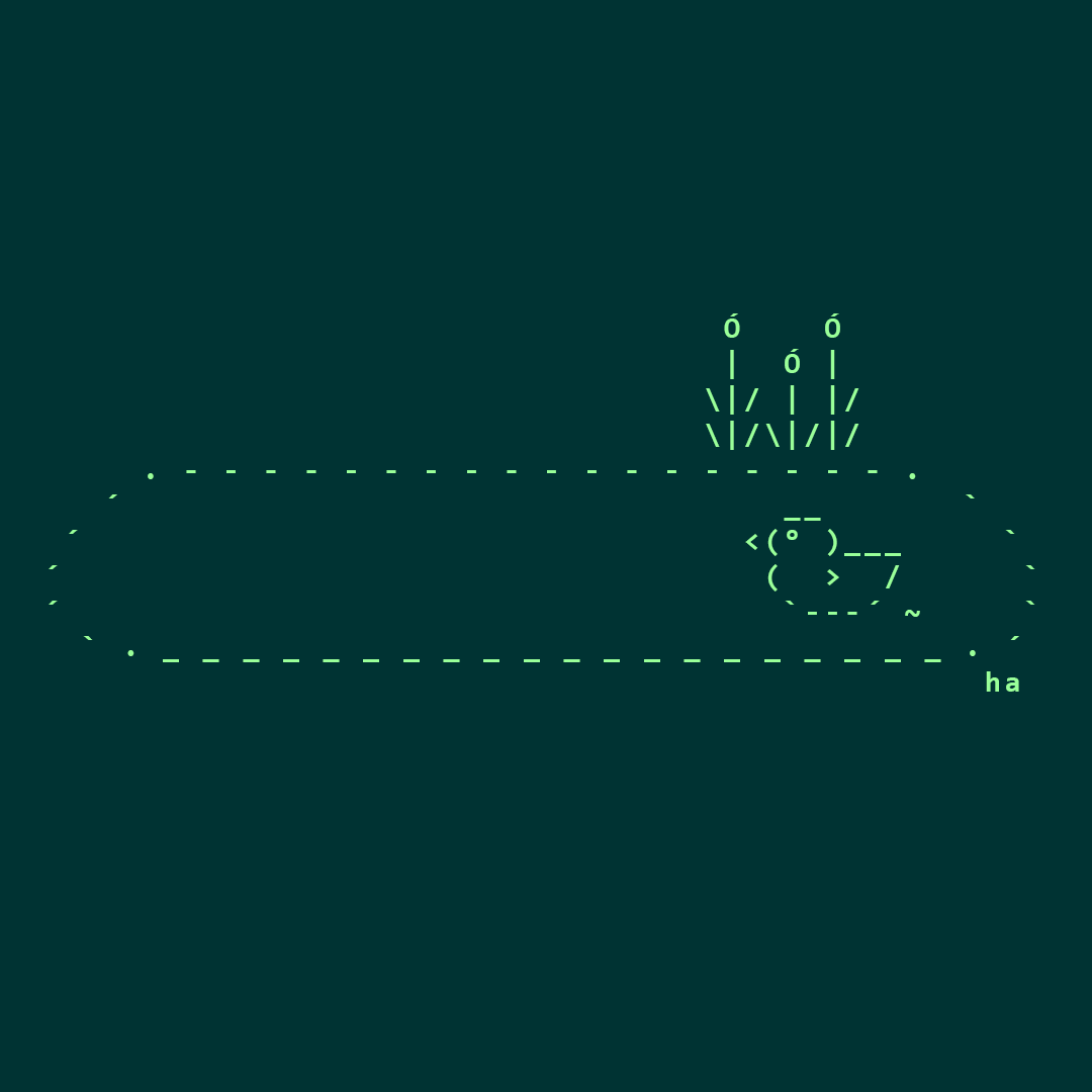 “Ascii Duck”
